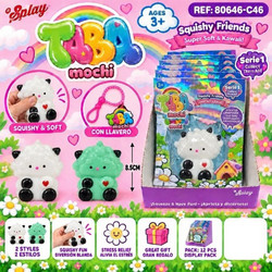 Squishy Sheep assorted stress-relief 8,5cm 12 Τεμ