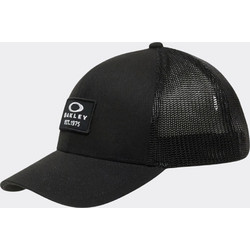 Oakley Patch Trucker Unisex Καπέλο Jockey με Δίχτυ Snapback Μαύρο