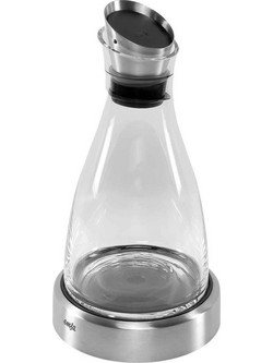 Emsa Flow Κανάτα Σερβιρίσματος Γυάλινη Ασημί 1000ml 800134