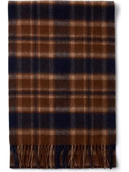 TOPE WOOL CHECK SCARF MEN SELECTED
