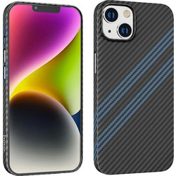 Hoco Slim Back Cover Blue / Black (iPhone 14)