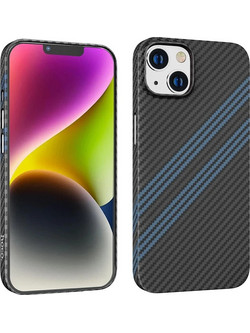 Hoco Slim Back Cover Blue / Black (iPhone 14)