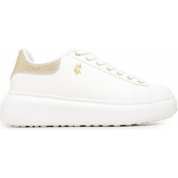 U.S. Polo Assn. Γυναικεία Sneakers Λευκά STACY001W6Y1-WHI-GOL02