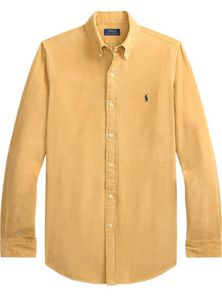 Polo Ralph Lauren Ανδρικό Πουκάμισο Βαμβακερό Μακρυμάνικο Κανονική Γραμμή 710853123-501