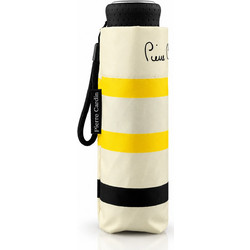 Pierre Cardin Γυναικεία Ομπρέλα mini Χειροκίνητη σπαστή PC7345-04 Εκρού