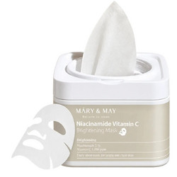 Mary & May Niacinamide Vitamin C Brightening Mask Patches για Ενυδάτωση 30τμχ