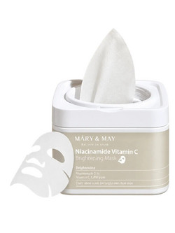 Mary & May Niacinamide Vitamin C Brightening Mask Patches για Ενυδάτωση 30τμχ