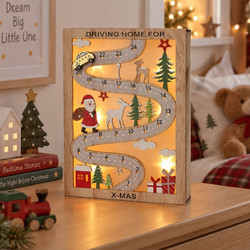 ΜΑΓΙΚΆ ΗΜΕΡΟΛΌΓΙΑ ADVENT CALENDAR ROAD WITH LED DH8065370