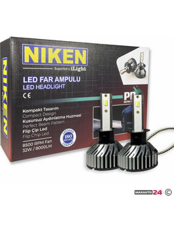 Λαμπτήρες LED NIken H1 PRO 2τμχ/σετ