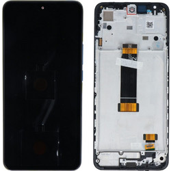 Γνήσια Οθόνη LCD και Μηχανισμός Αφής με Πλαίσιο για Xiaomi Redmi 12 - Μαύρο (Service Pack)