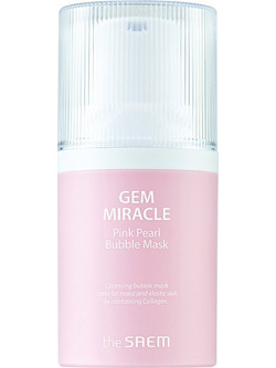 The Saem Gem Miracle Pink Pearl Bubble Μάσκα Προσώπου 50gr