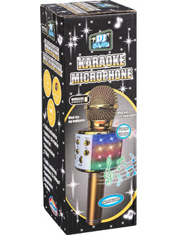 DJ Band - Karaoke Microphone Gold (71240)