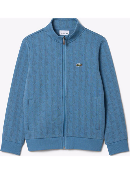 Lacoste Παιδική Ζακέτα Φούτερ Μπλε 3SJ2707-57I