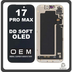 For Apple iPhone 17 Pro Max (A3526, A3257) DD SOFT OLED + Touch Screen Digitizer Black