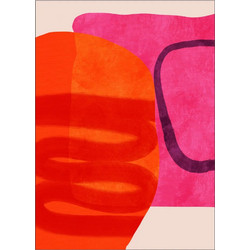 Poster Painted Lines 4 Kopie 40x50 Poster & Frame FSC Certified paper
