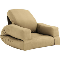 Πολυθρόνα-Κρεβάτι Futon MINI HIPPO - Karup - 758 Wheat Beige