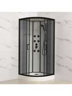 ΚΑΜΠΙΝΑ ΥΔΡΟΜΑΣΑΖ ICSH 8535 BLACK