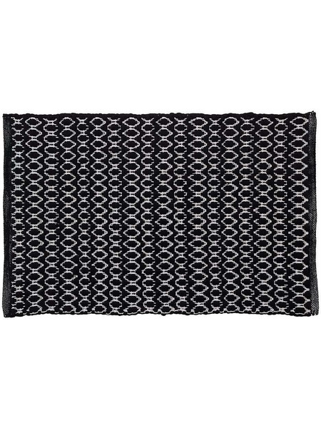 Πατάκι Μπάνιου Sealskin Boho 800101 Μαύρο 60x90cm