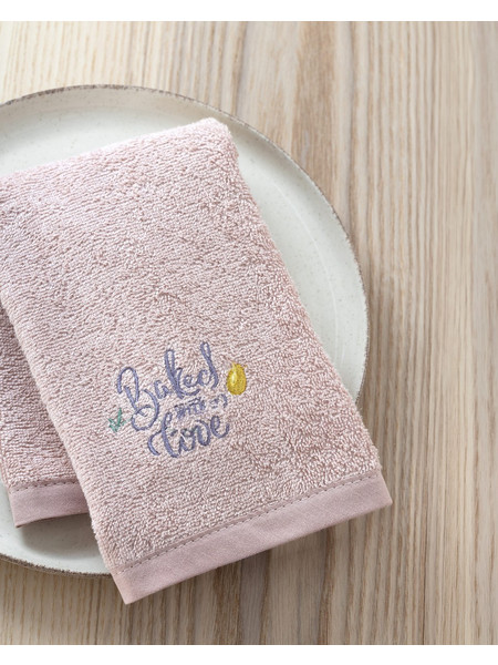 Πετσέτα Κουζίνας 40x40 - Love Baked της Nima Home 100% Terry Cotton, 400 gsm Πετσέτα 40x40