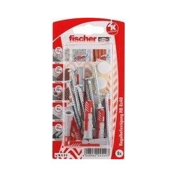 fischer DuoPower 8x40 RB K Schrauben/Dubel-Sortiment, 8 Stuck 535957