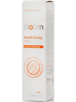 Target Pharma Biotrin Hard & Strong Nails Σκληρυντική Κρέμα Ενδυνάμωσης Νυχιών 20ml