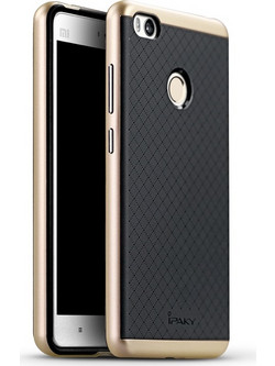Ipaky Θήκη Hybrid Xiaomi MI4S - Black/Gold (9322)