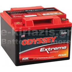 Odyssey Μπαταρία Μοτοσυκλέτας PC925L 330A 28Ah