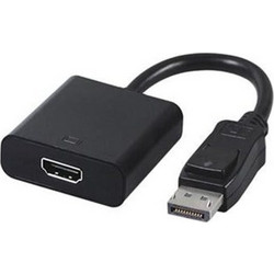 CABLEXPERT DISPLAY PORT TO HDMI ADAPTER BLACK A-DPM-HDMIF-002 - (8716309087728)