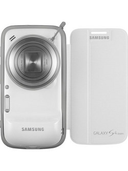 Samsung Flip Cover White (Galaxy S4 Zoom)