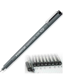 Μαύρο Μαρκαδοράκι Τύπου Ραπιδογράφου 308 STAEDTLER 0.2