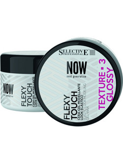 Selective Flexi Touch Texture 3 Glossy Wax Gel Μαλλιών Δυνατό Κράτημα 100ml