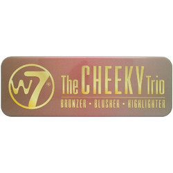 W7 Cheeky Trio Bronzer & Highlighter Palette 21gr