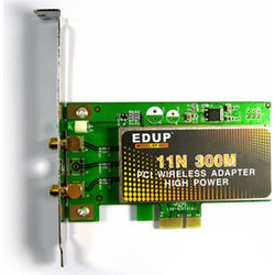 Edup EP-9601 Ασύρματη Κάρτα Δικτύου WiFi 4 300Mbps PCI-E