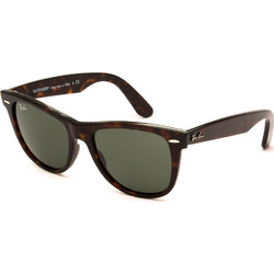 Ray-Ban RB2140 902/54 Ανδρικά Γυαλιά Ηλίου Τετράγωνα Κοκάλινα Καφέ με Πράσινο Polarized Φακό
