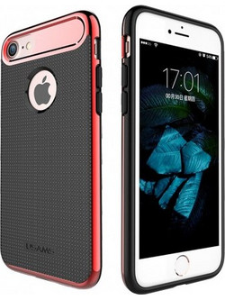 Usams Yogo Silicone Red (iPhone 8/7)