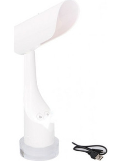 Grundig Μοντέρνο LED Φωτιστικό Γραφείου USB με Επαναφορτιζόμενες Μπαταρίες και εναλλασσόμενο χρωματιστό φωτισμό - Grundig