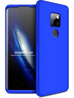 Θήκη Huawei Mate 20 Full Body GKK 360 Σκληρή Πλαστική - 4571 - Μπλε - ΟΕΜ