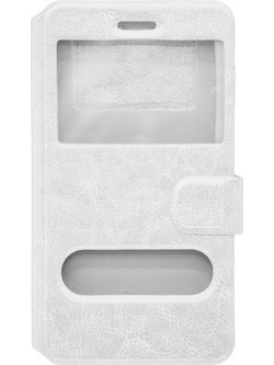 Θήκη Universal Με Παράθυρα Medium 4.3-4.8" Λευκό