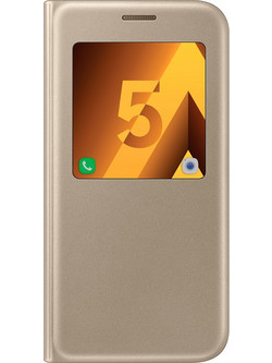 Samsung S View Standing Cover Gold (Galaxy A5 2017)