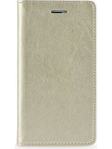 Θήκη OEM Magnet για Apple iPhone 6 Plus, 6S Plus Flip Cover Synthetic Leather Gold