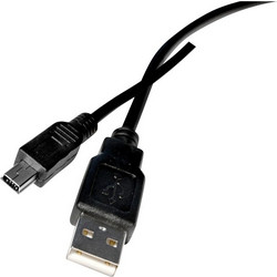 Cable USB 2.0 A connector - MINI USB 5pin 1,8m