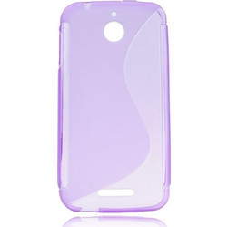 Silicone Case HTC Desire 510 (TPU) Μώβ (ΟΕΜ)