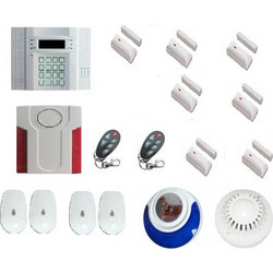 Focus STIV2 MT-742111 Σύστημα Συναγερμού με 4 Ανιχνευτές Κίνησης, 7 Αισθητήρες Πόρτας, 2 Σειρήνες, 2 Τηλεχειριστήρια, Κέντρο, Πληκτρολόγιο