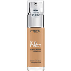 L'Oreal Paris True Match Super Blendable D6.5 / W6.5 Golden Toffee Liquid Foundation SPF17 30ml