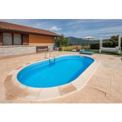 Gre Madagascar KPEOV5059 Πισίνα Προκάτ με Αντλία Φίλτρου 500x300x150cm