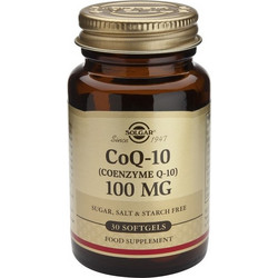 Solgar Coenzyme Q-10 100mg 30 Μαλακές Κάψουλες