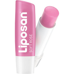 Liposan Soft Rose Lip Balm με Χρώμα 4.8gr