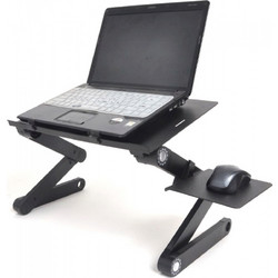 Smart Foldable T8 Τραπεζάκι για Laptop με 2 Ανεμιστήρες