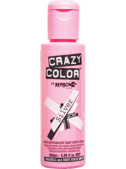 Crazy Color 27 Silver Ημιμόνιμη Βαφή Μαλλιών 100ml