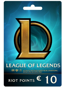 League Of Legends 10€ Prepaid Card